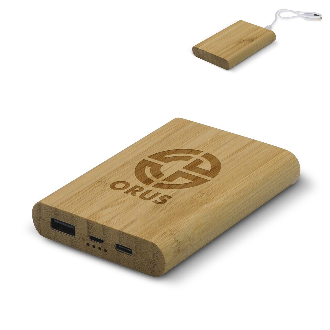  Powerbank Bambus 5.000mAh Ruelyll