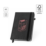Notizbuch aus wasserbasiertem PU mit integriertem linierten Planer Ainatha