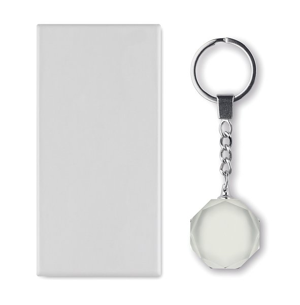 Schlüsselanhänger Glas rund Giannina