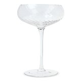 Byon Opacity 2er-Set Sektgläser mit stilvollem Glasmuster 300ml Sarena