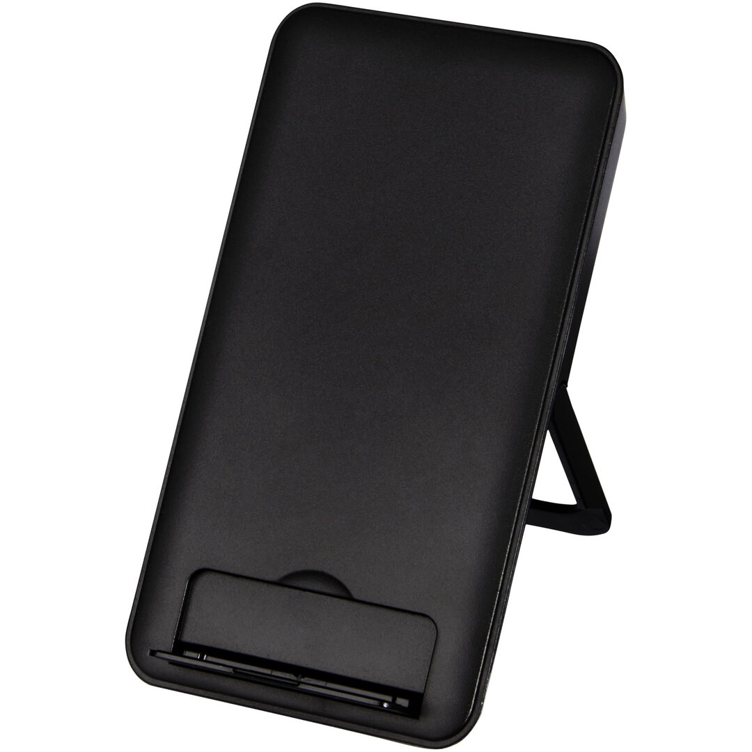 10 W kabelloses Ladepad aus recyceltem Kunststoff mit Telefonständer - Lurer