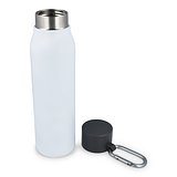 Karabiner mattierte Isolierflasche 600 ml Paunas