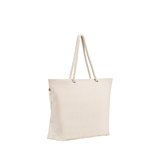 Strandtasche aus recycelter Baumwolle (70 %) und recyceltem Polyester (30 %) (220 g/m²) Anigele