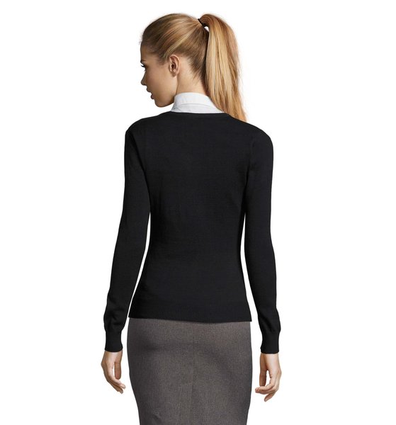 GALAXY Frauen V-NECK Sweater Giusehila