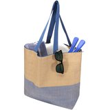 Grosse Strohpapier Tragetasche mit Reissverschluss, 21 l - Jürgin