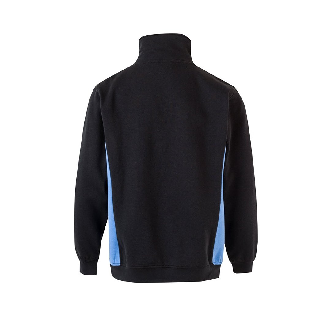 Zweifarbiges Frottee-Sweatshirt (260 g/m²), aus Polyester (65 %) und Baumwolle (35 %) Rudorscht