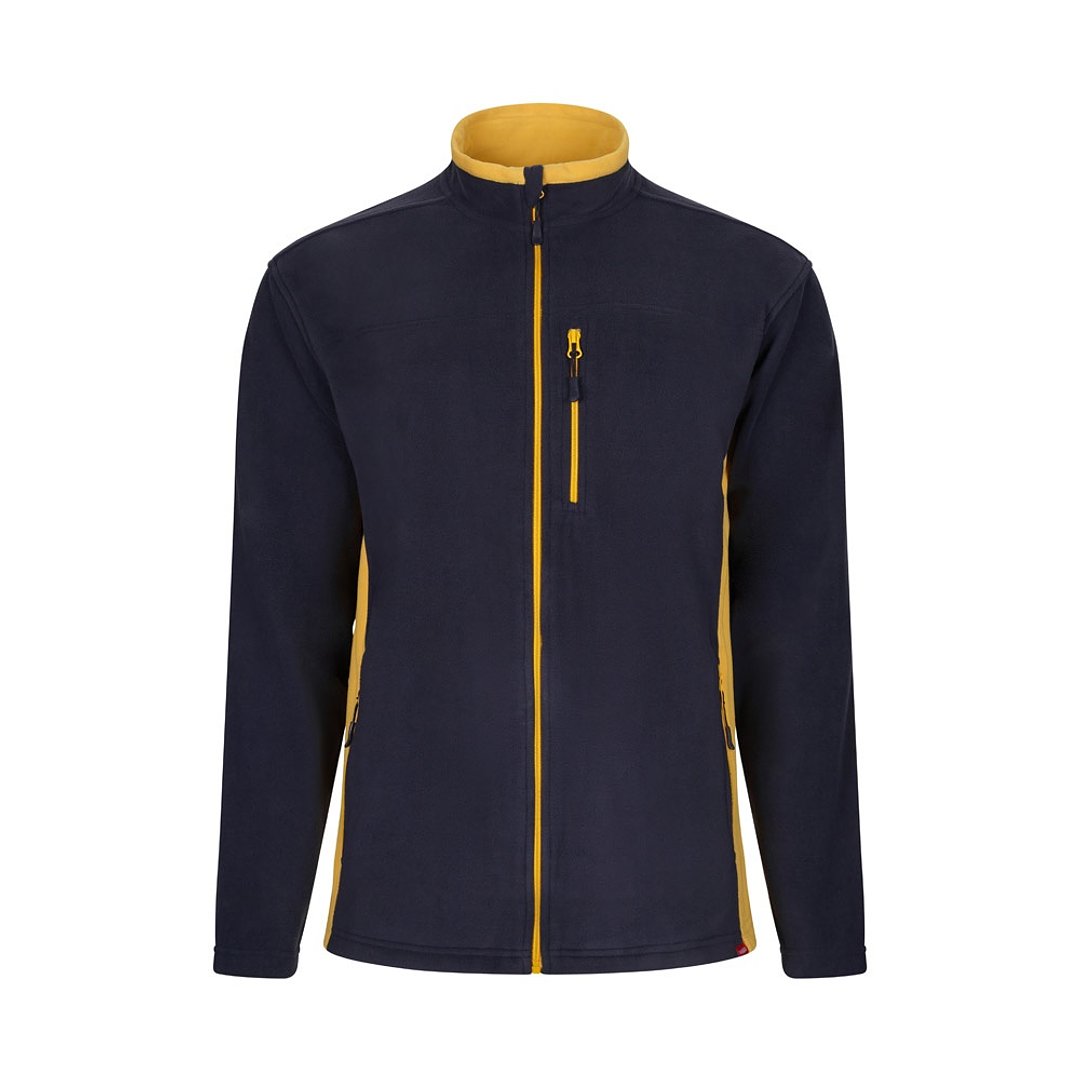 Zweifarbige Fleecejacke (220g/m²) aus Polyester (100%) Buoreni