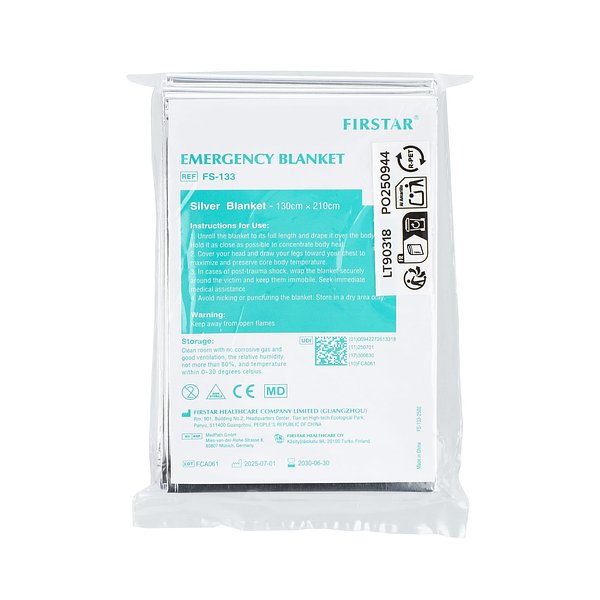 Notfall-Rettungsdecke 130 x 210 cm Stinana