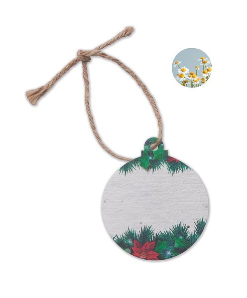 Weihnachtsschmuck Samenpapier Fränzi