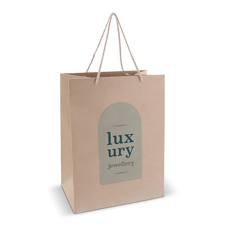 Geschenktüte aus Papier 120g/m² 30x20x40cm Loldy