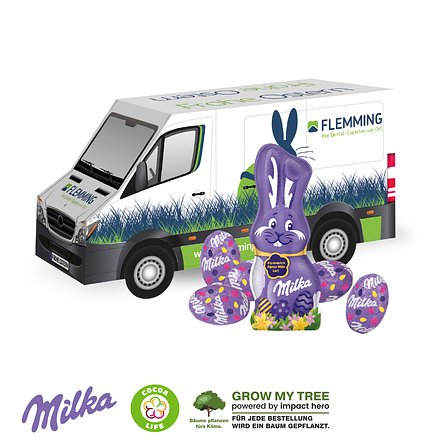 3D PRÄSENT TRANSPORTER ODER CONTAINER OSTERN