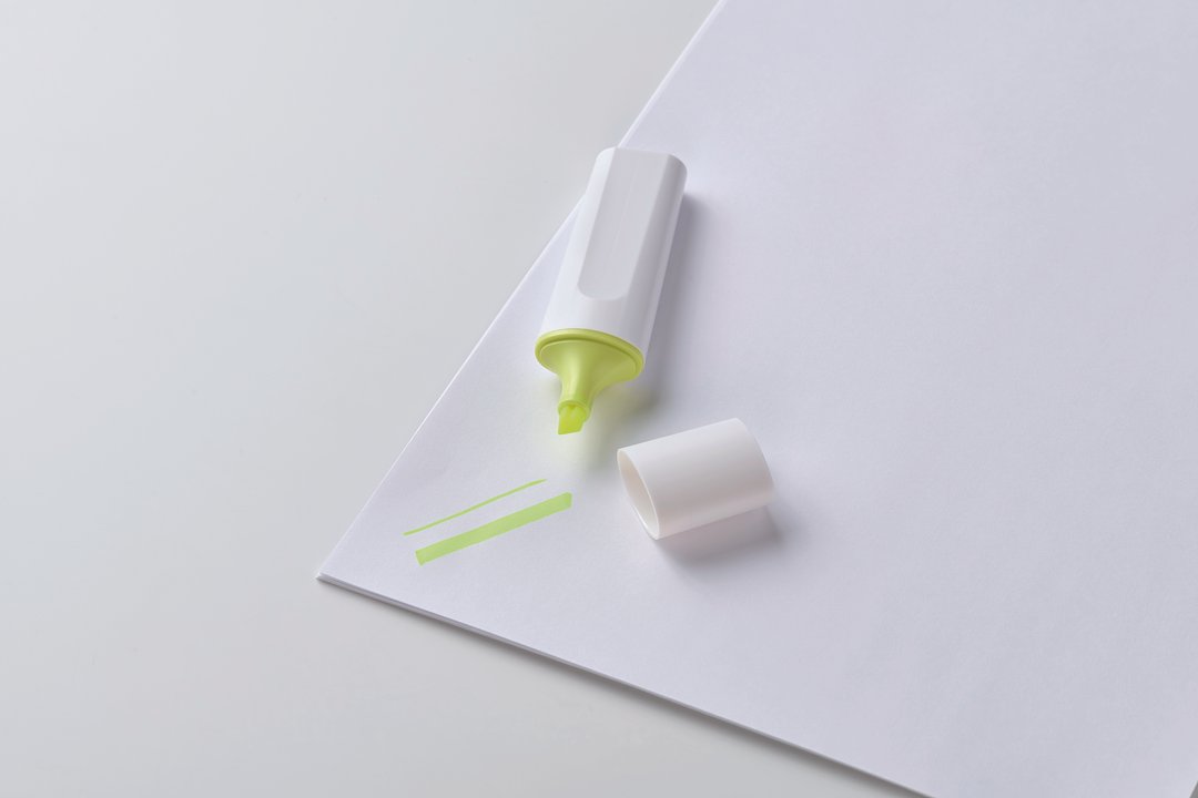 Textmarker RPET Luregull