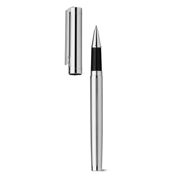 Schreibset mit Tintenroller und Kugelschreiber aus Metall Ferenga