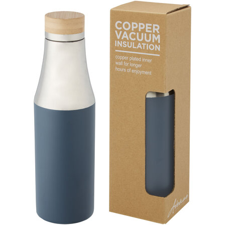 540 ml Kupfer-Vakuum Isolierflasche mit Bambusdeckel - Utzzans
