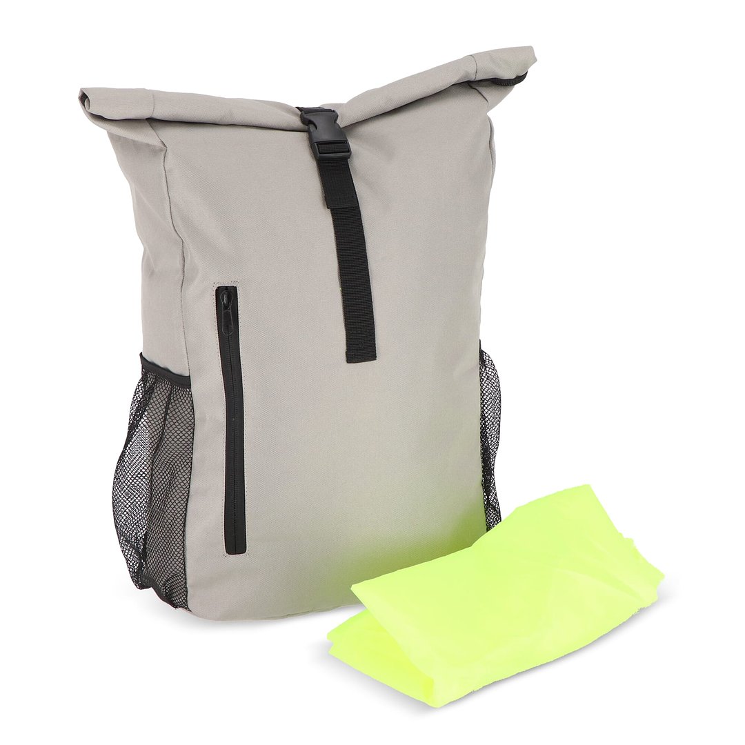 R-PET 600D Rolltop Fahrrad-Rucksack 20L Helver