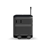 Luggie GaN Weltreise-Adapter-Trolley Orethla