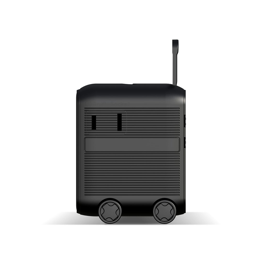 Luggie GaN Weltreise-Adapter-Trolley Orethla