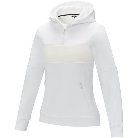 Kapuzenpullover mit halbem Reissverschluss für Damen - Giuana