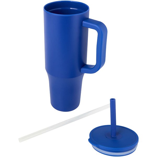 900 ml RCS-zertifizierter Isolierbecher mit Silikon Trinkhalm - Annang