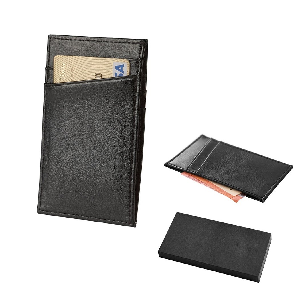 Kartenetui aus Leder mit RFID Miringli