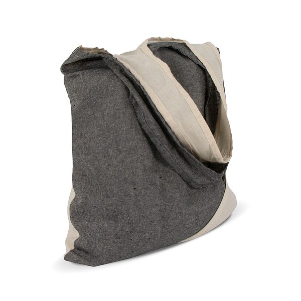 Einkaufstasche Recycelte Baumwolle OEKO-TEX® 140g/m² 38x42cm Emenanni