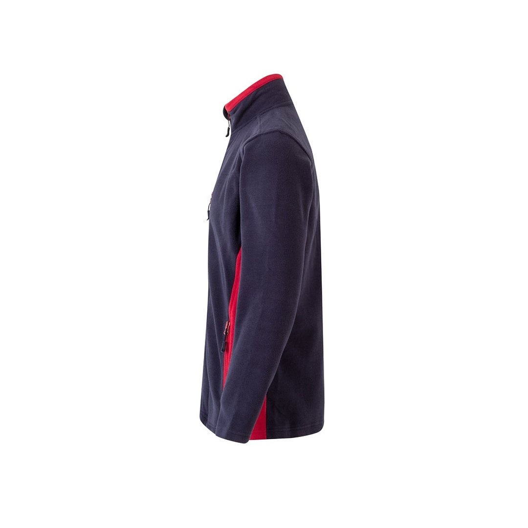 Zweifarbige Fleecejacke (220g/m²) aus Polyester (100%) Buoreni