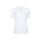 Frauen Weiß Polo-Shirt "keya"