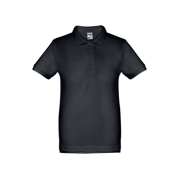 Kurzärmeliges Baumwoll-Poloshirt für Kinder (unisex) Trudesth