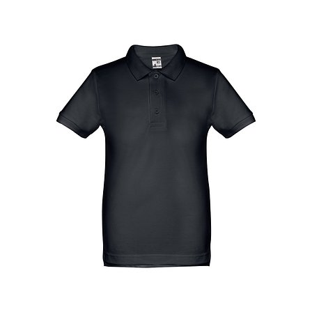 Kurzärmeliges Baumwoll-Poloshirt für Kinder (unisex) Trudesth