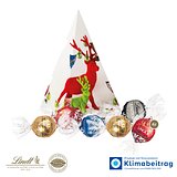 Präsent „Weihnachtsbaum“ mit Lindor Pralines