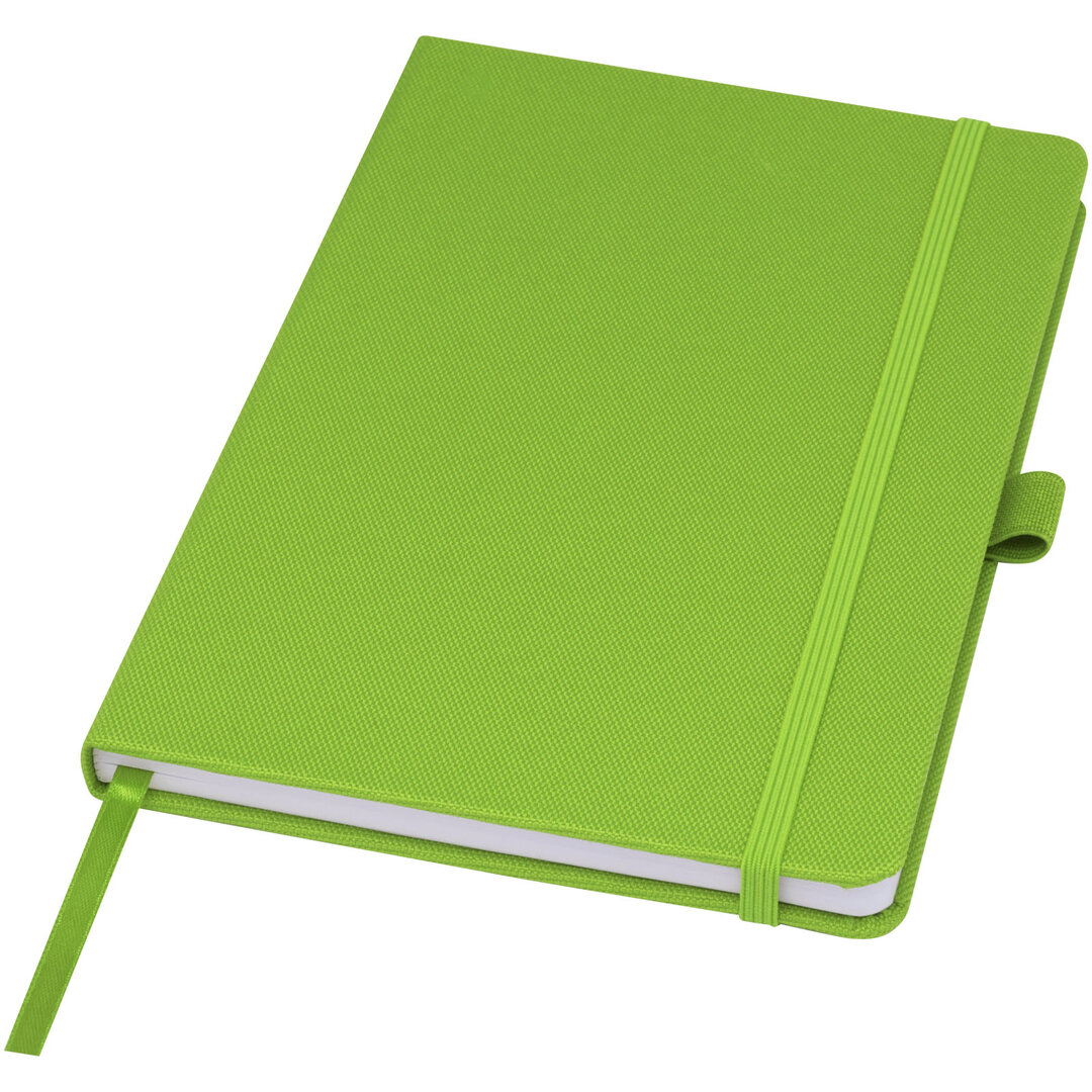 A5 Notizbuch aus recyceltem Papier mit Cover aus recyceltem PET - Razer