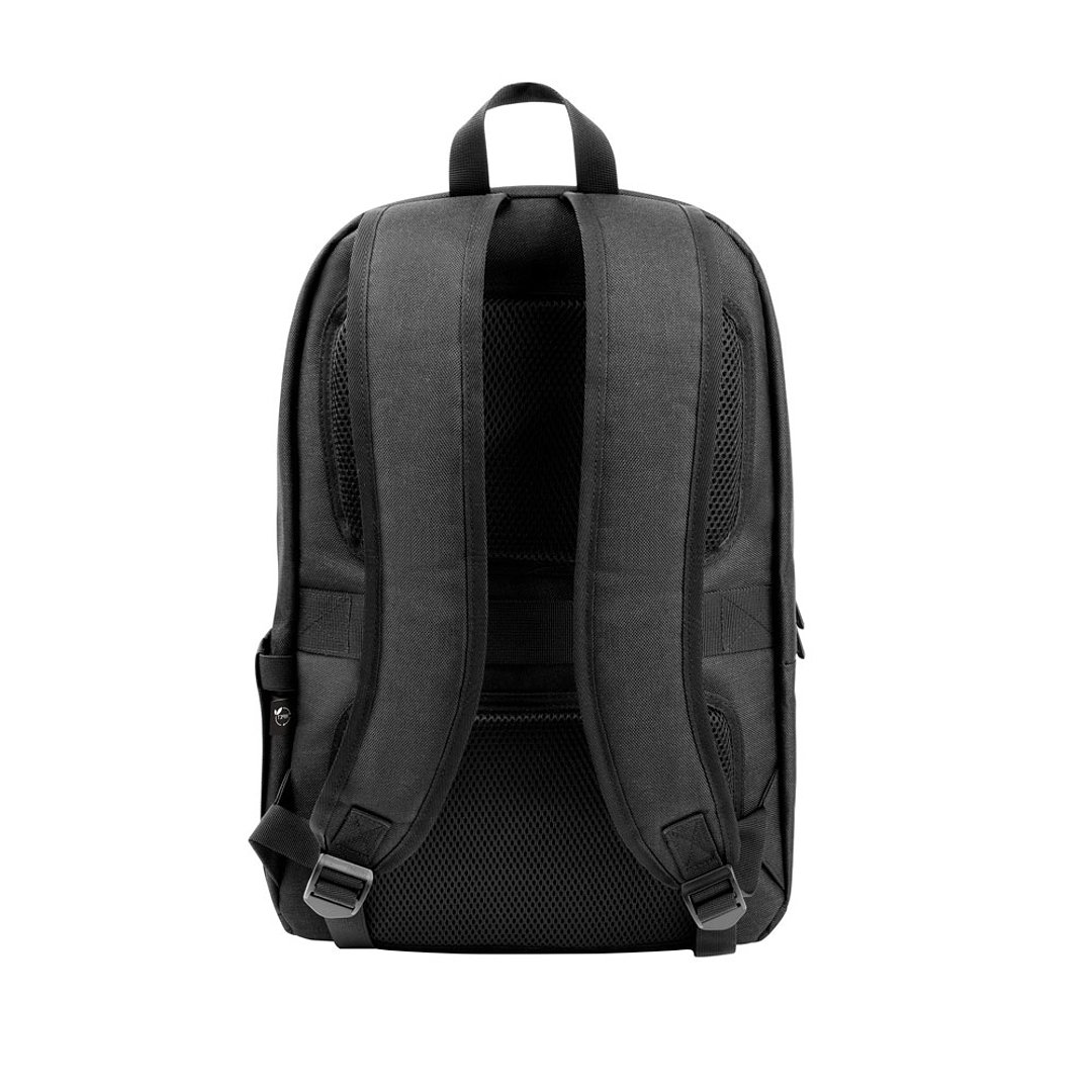 Laptop-Rucksack aus 600D, recyceltem Polyester, HD mit wasserabweisender Beschichtung und Innenfutter aus 900D recyceltem Polyester 17.3“ Corlieria