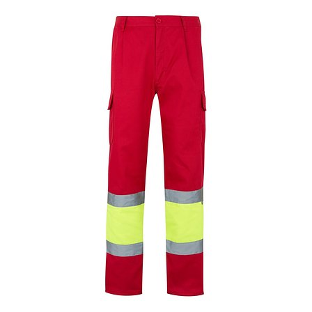 Zweifarbige Twill-Hose mit mehreren Taschen (210 g/m²), aus Baumwolle (20%) und Polyester (80%) Nelien