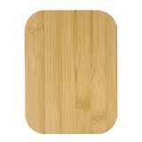 Edelstahl-Brotdose mit Bambusdeckel Urschatht