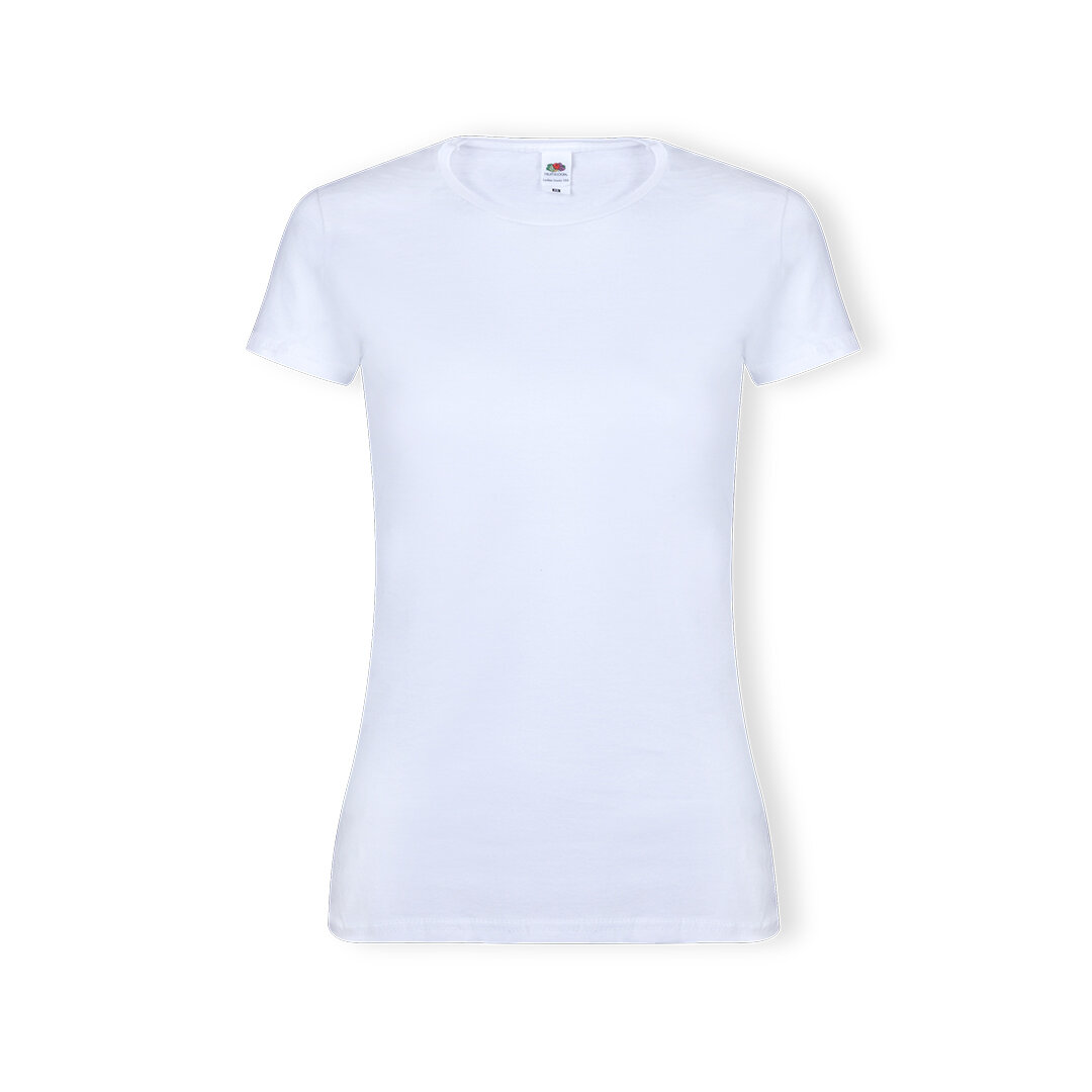 Frauen Weiß T-Shirt Idnic