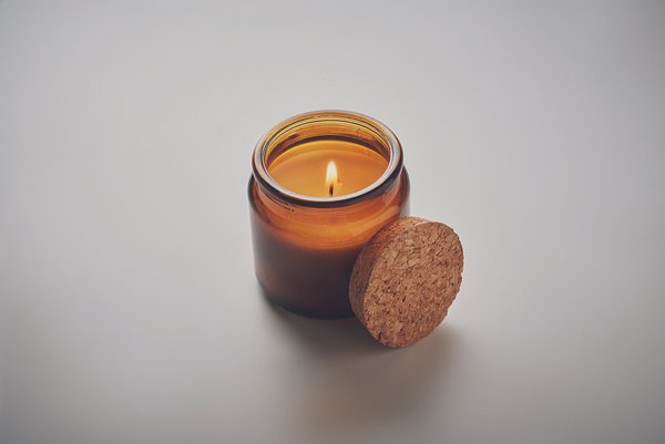 Kerze aus Pflanzenwachs 70g Jonnatri