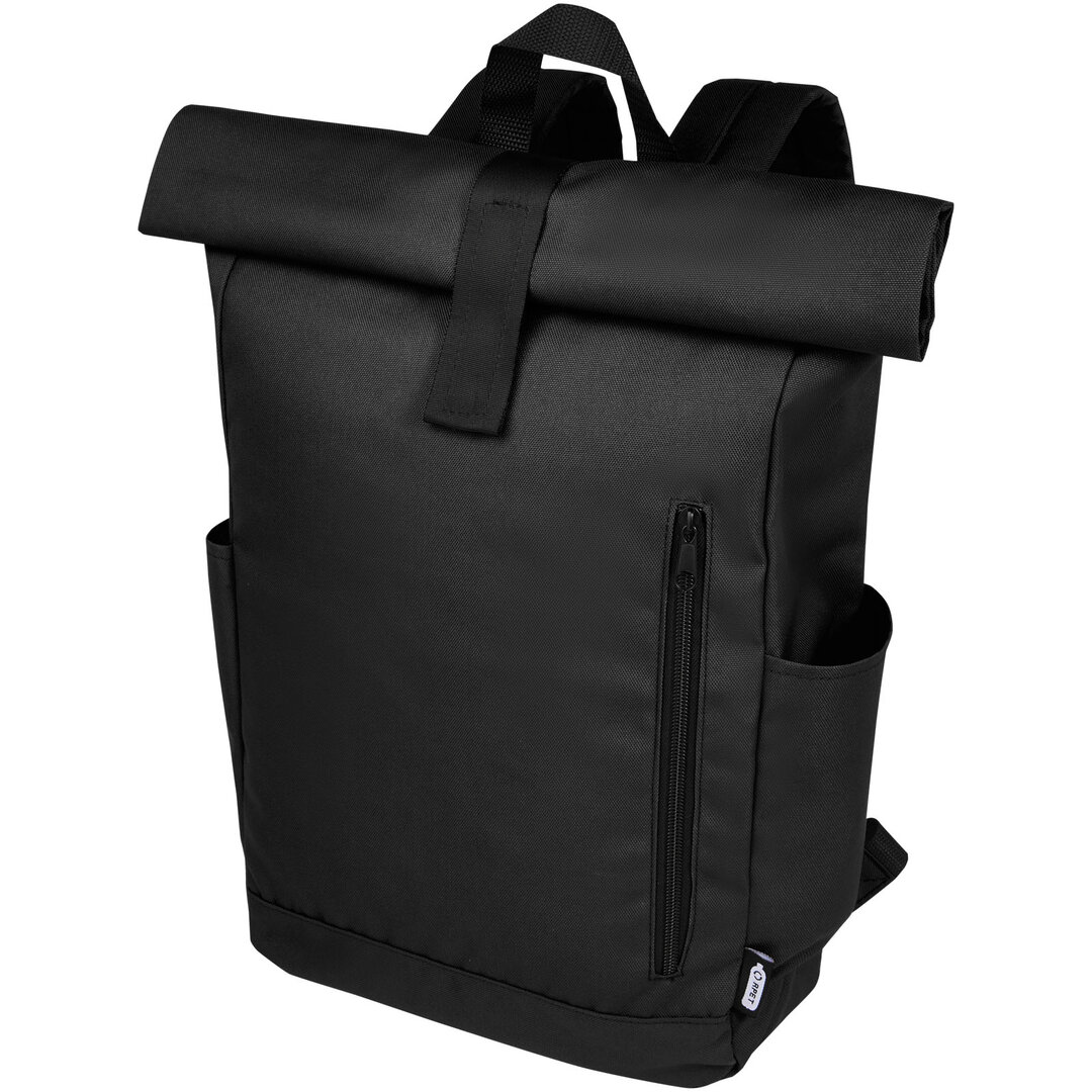15,6" GRS RPET Roll-Top Rucksack 18 L - Maschtian