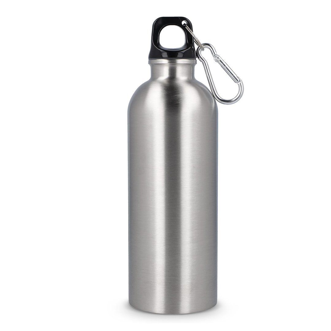 R-Edelstahl einwandige Flasche mit Karabiner 500 ml Nolfrina
