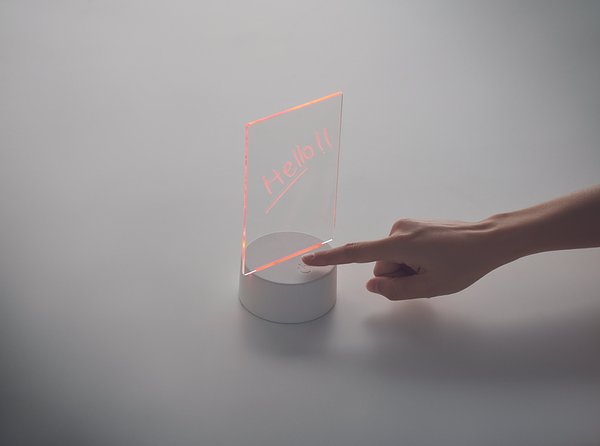 Memoboard mit LED-Beleuchtung Truina