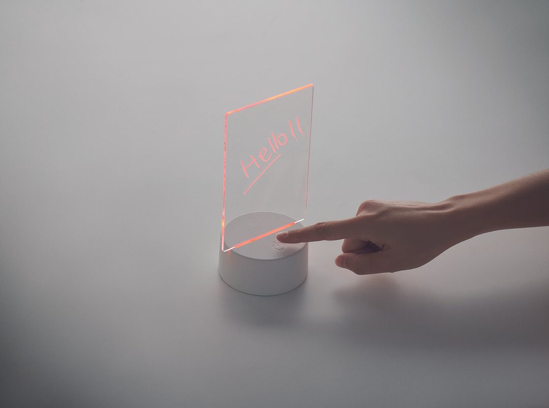 Memoboard mit LED-Beleuchtung Truina