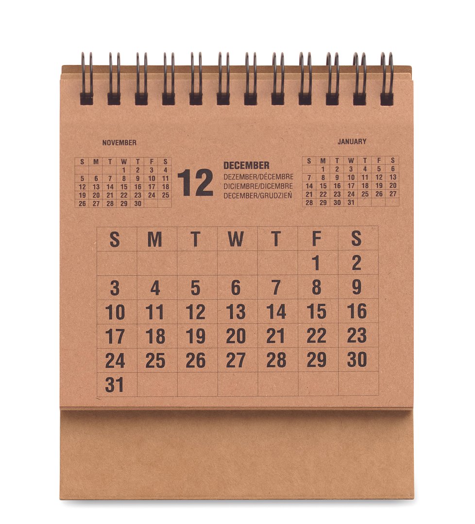 4-Jahres-Tischkalender Paluongn