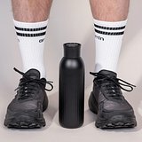 Tekla Push Stahlisolierflasche mit Druckverschluss (recycelt) 500 ml Jonica