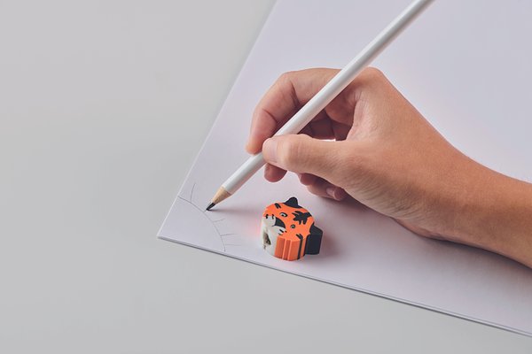 Holzbleistift mit Radiergummi Nolfrinep