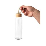 Glasflasche mit Bambusdeckel, 520 ml Betiama