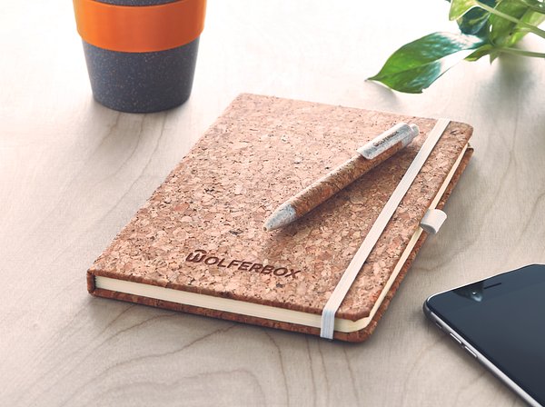 DIN A5 Notizbuch Kork Beni