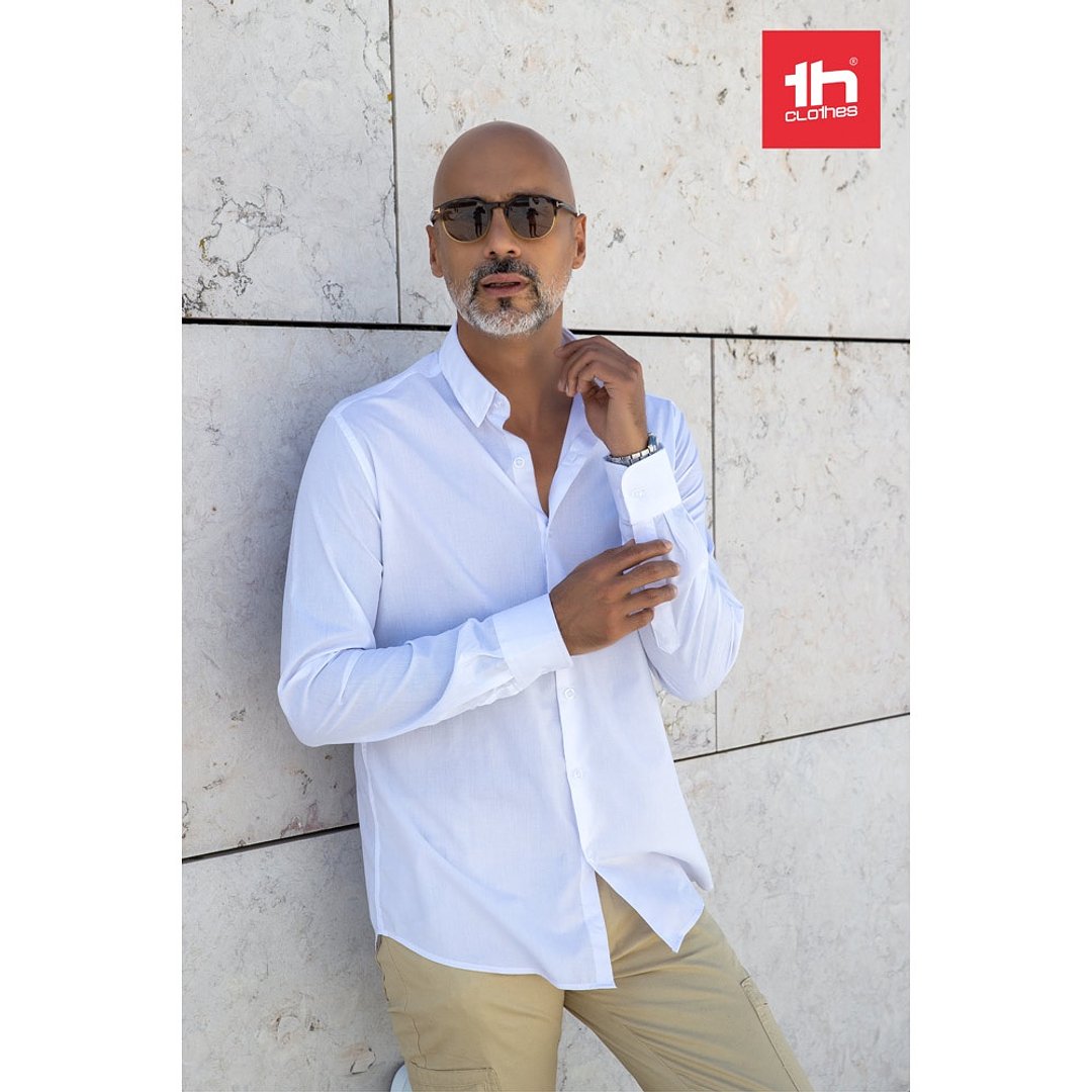 Herren Popelin Hemd Marleyca