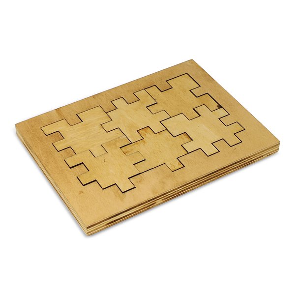 Würfelpuzzle aus Holz Munna