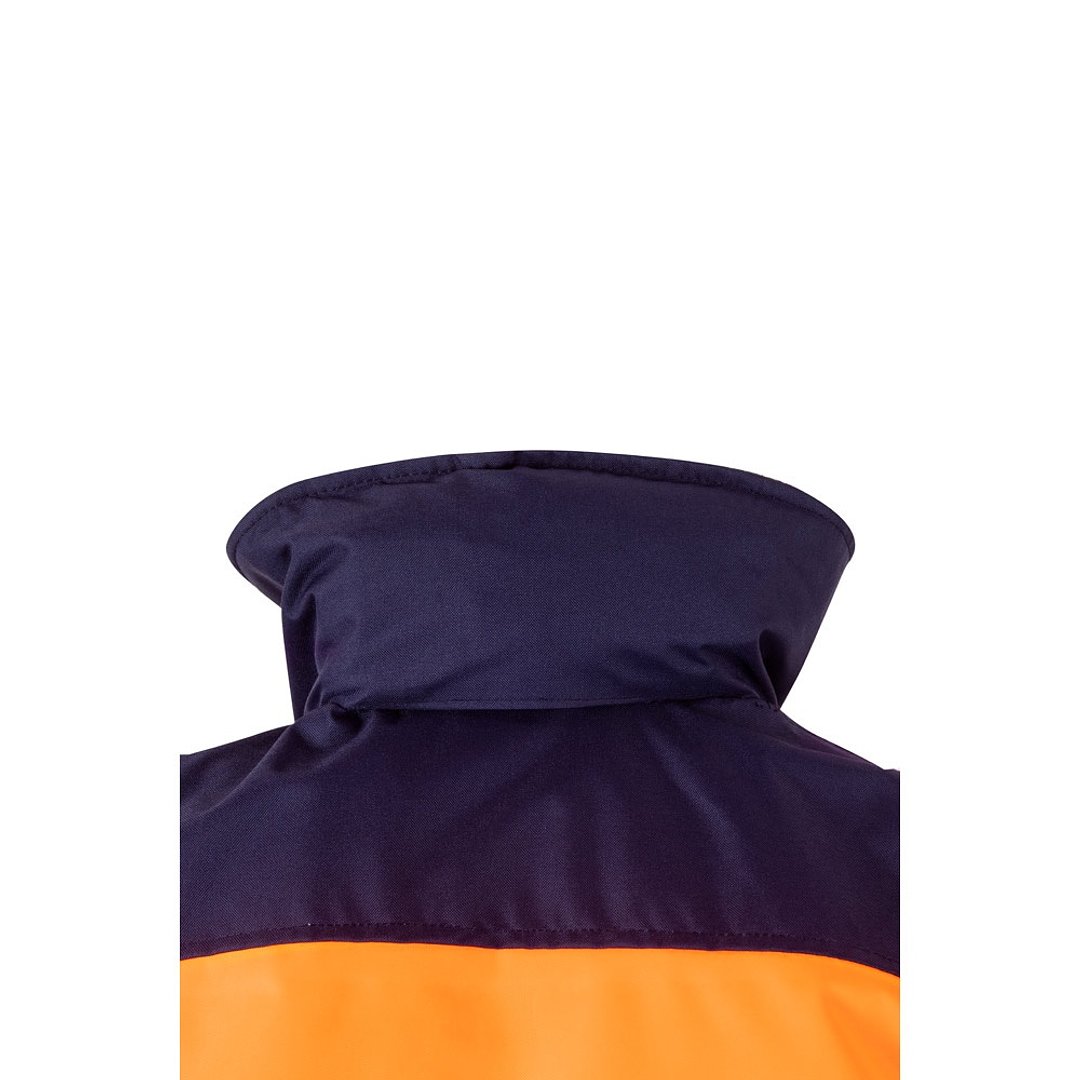 Zweifarbige Steppjacke (180g/m²) aus Polyester (100%) mit PU-Beschichtung Trik