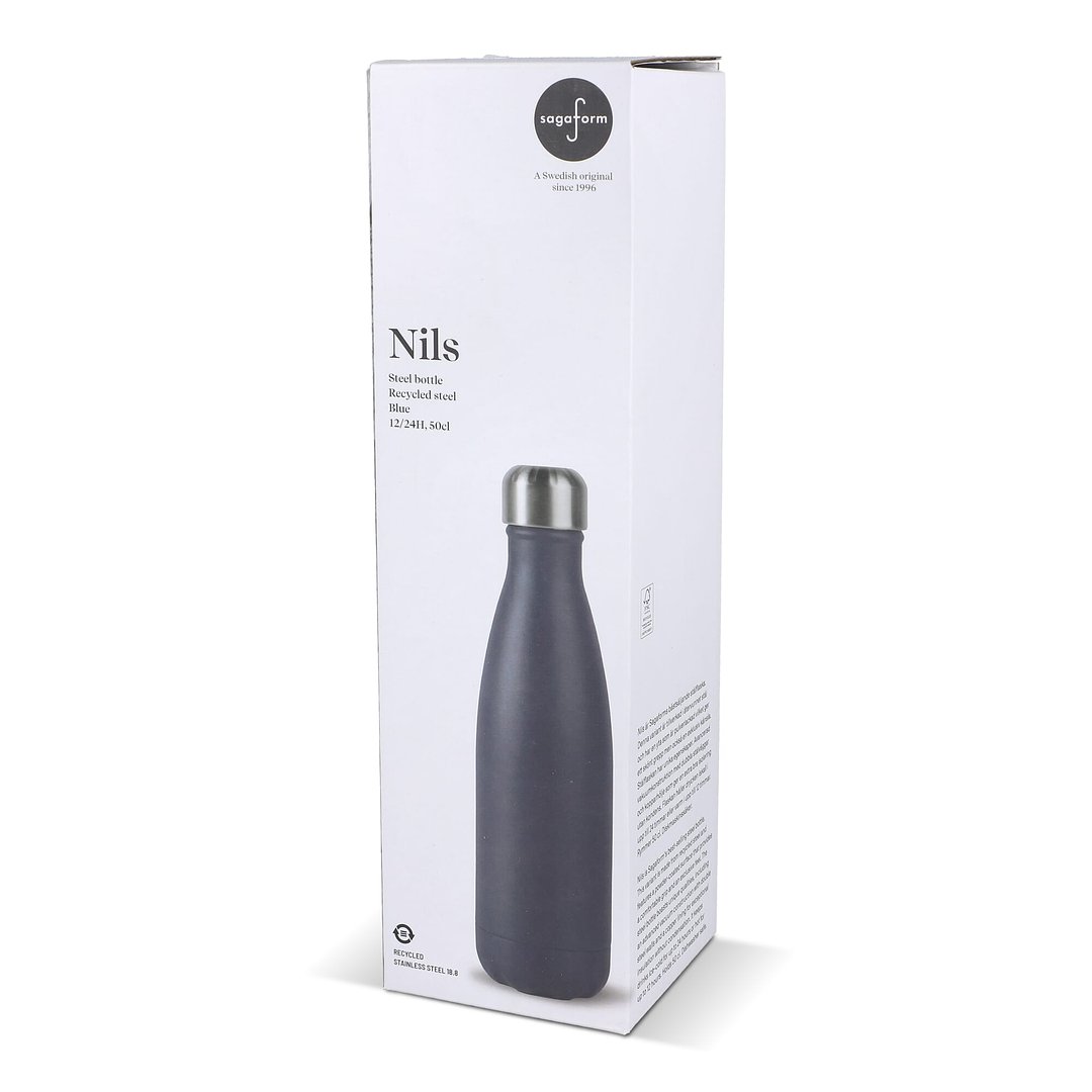 Nils Stahlflasche Pulverbeschichtet 500ml Ruini