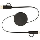 90 cm 5-in-1 Kabel aus recyceltem Kunststoff für Datenübertragung und 40W Schnellladung - Uriköbi